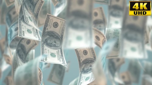 Dollars Big Money Background Video Loops V3