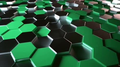 Hexagons Hintergrund 6 - 4K