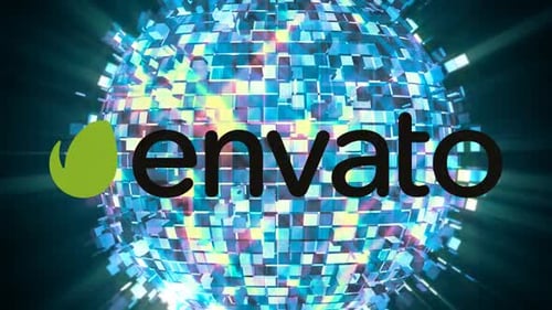 Pixel Fracture Mirror Ball Full HD