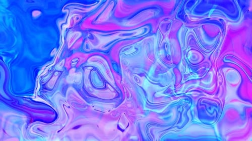 Vibrant Abstract Fluid Color Swirl Background