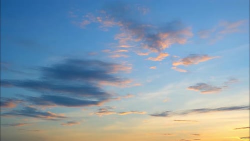 4K Sky Time lapse, Beautiful background, Sky Timelapse of horizon