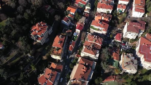 Istanbul Bebek Bosphorus Aerial View 13