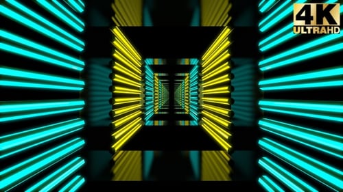 Neon Tunnel Vj Loop Pack