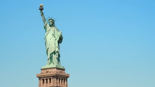 Symbol of West Values Statue of Liberty New York Harbor