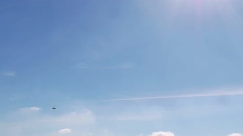 Aviation Festival Plane And Hot Air Balloons