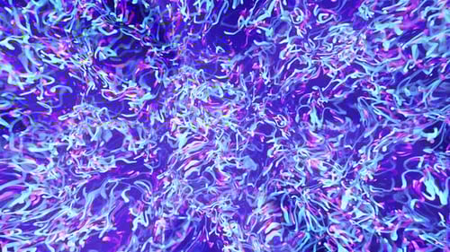 Vibrant Abstract Neon Particle Stream Loop Background