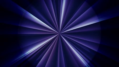 Dynamic Violet Light Rays Abstract Looping Background
