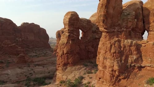Arches National Park aerial view
