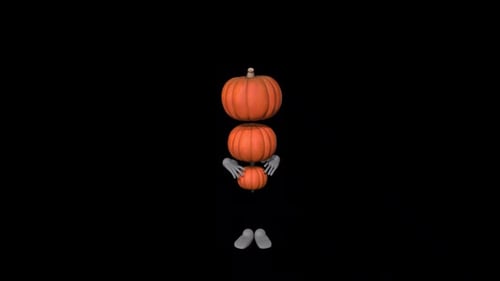 Calabaza de dibujos animados I