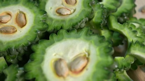 Rotation de la courge amère
