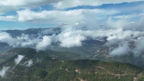 Hintergrund Wolken Textur Luftbild 4 K