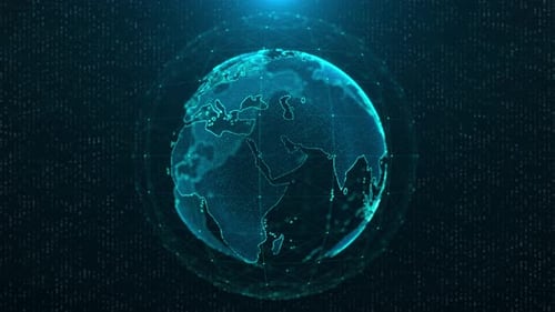 Communication Technology Global World Network