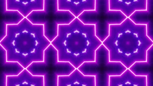 Luz de neón Vj Background Loop 4K 07