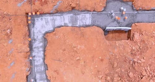 Reinforcement of the Reinforced Concrete Structure with a Strip Foundation Frame