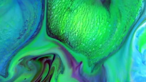 Bunte Farbtinte verbreitet Psychedelic Blast Movement 10