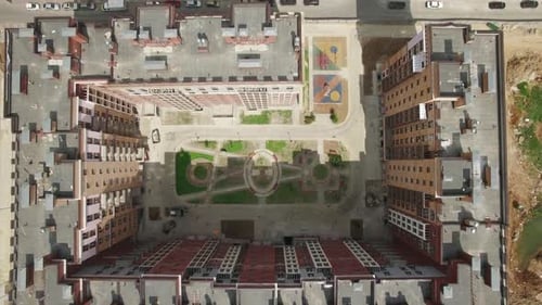 A Top View of a Multi Storey Residential Building