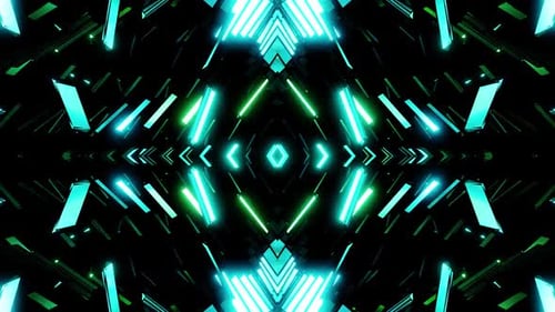 Neuer kaleidoskopischer Vj Loop Equalizer für Musikhintergrund HD