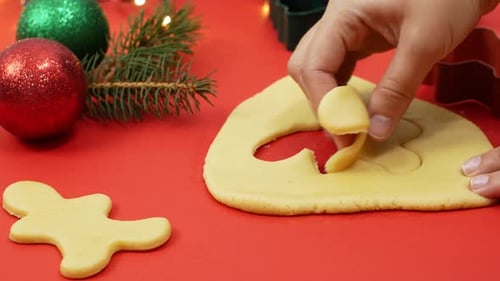 Making Christmas Cookies for the Holidays