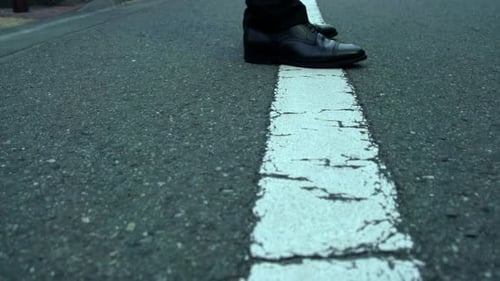 Escena urbana estresada