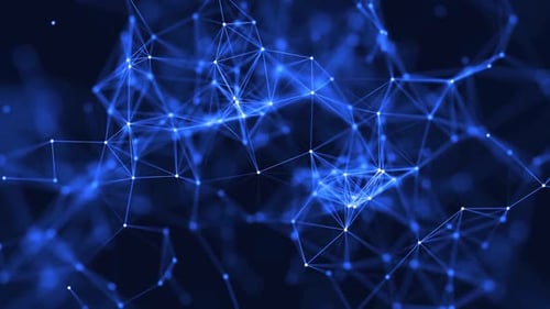 Plexus Abstract Background Full HD