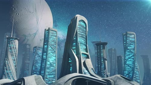 CITÉ SPATIALE 4K