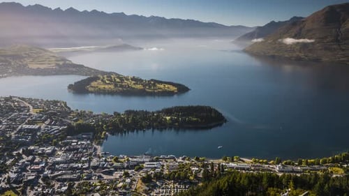 New Zealand Queenstown timelapse