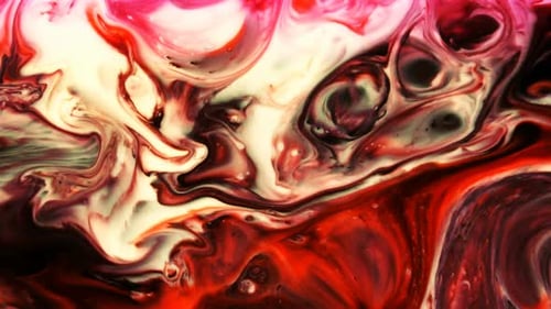 Abstract Swirling Colors Background