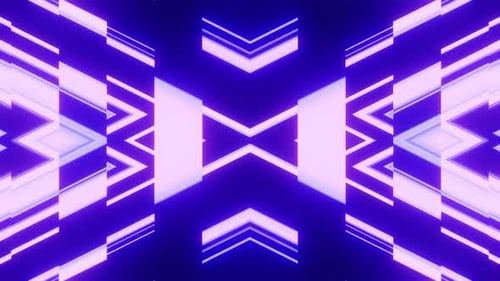 Blue Rave Neon Vj Loop Background Party HD