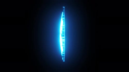 Digitale Schneeflocke 4k