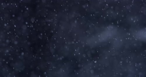 Aufnahmen von fallendem Schnee, aufgenommen auf RED Epic