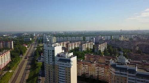 City Vitebsk. Prospect Chernyakhovsky 16