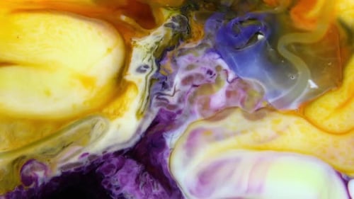 Diffusion abstrakter Farben