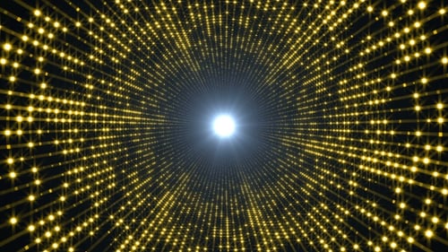 Yellows Particles Tunnel Loop