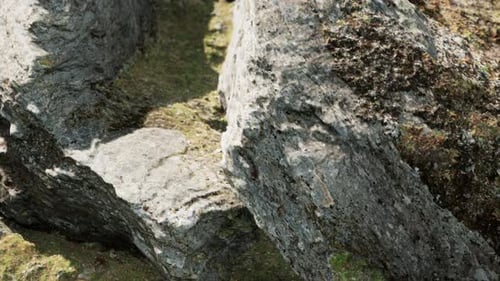 Close Up of Rocky Stones Formation