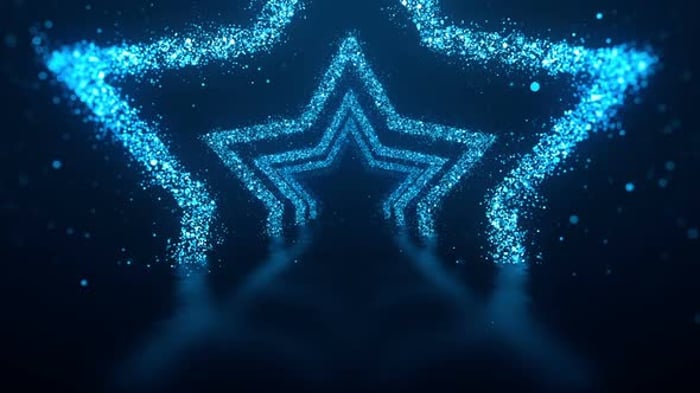 Golden Glittering Stars Awards Celebration Background Loop, Backgrounds ...