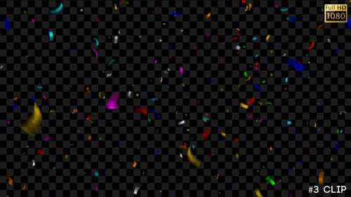 Confetti Falling Overlay