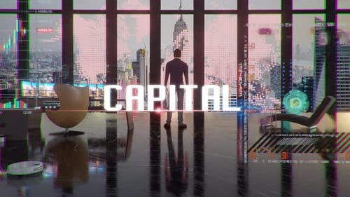 Succesful Bussinesman and Capital Text