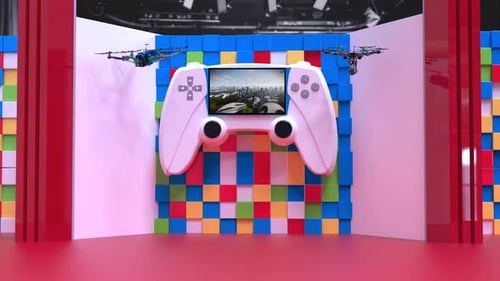 Game Concept Virtual Studio//4K