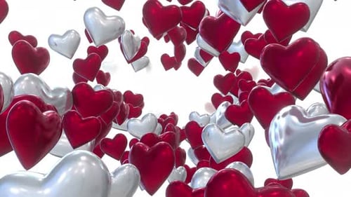 Valentine Heart Tunnel 03 4k