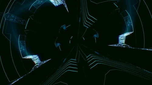 VJ Neon Loop 4K