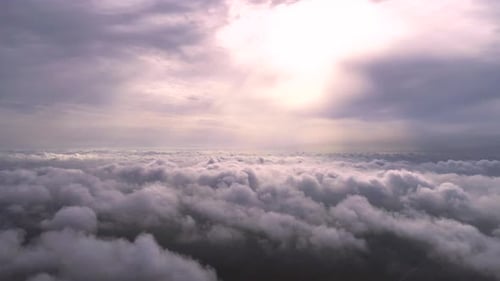 Flying Above Clouds