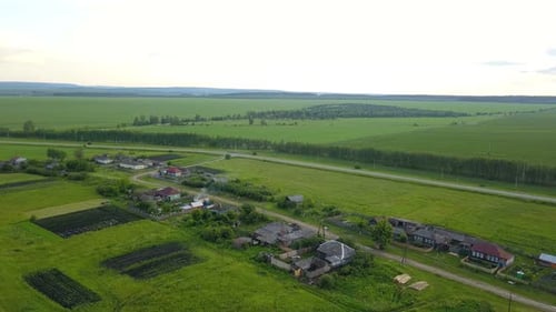 Evening Village