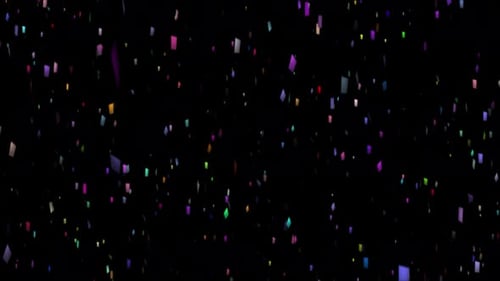 Confetti Loop 4k
