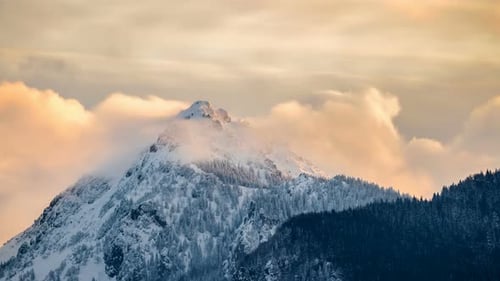 Winter-Berge
