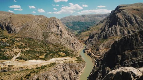Time Lapse of Canyon