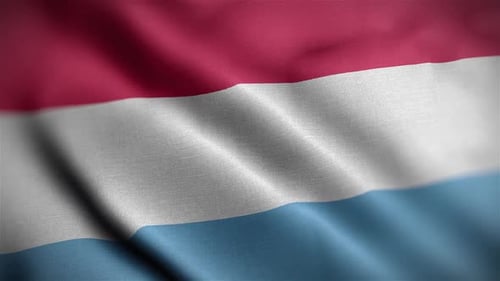 Smooth Waving Flag Motion Background Animation