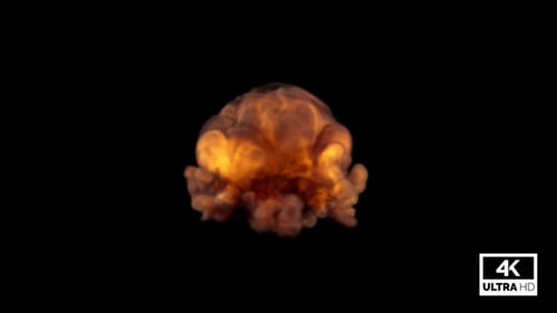 Realistic Fire and Smoke Explosion Visual Effect