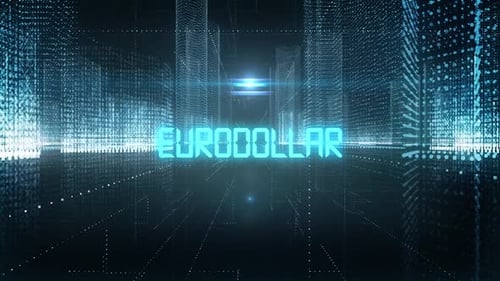 Skyscrapers Digital City Currency Eurodollar