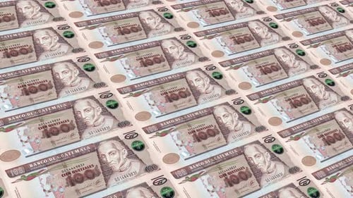 Guatemala Money / 100 Guatemalan Quetzal 4K