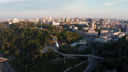 Aerial View of the Kyiv View